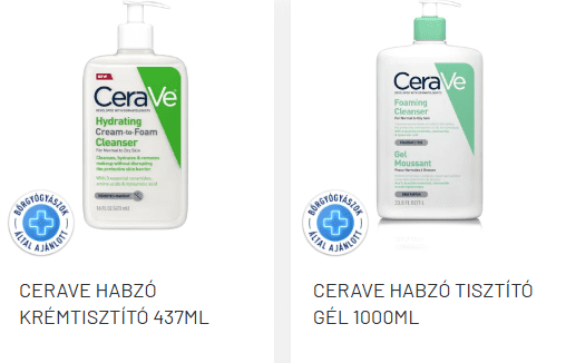 CeraVe habzó tisztító gél