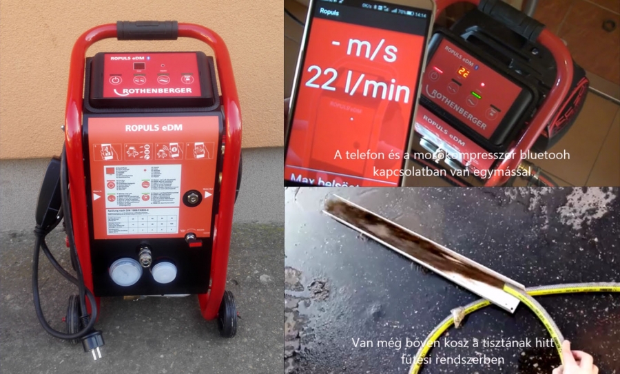 Professzionális fűtés rendszer tisztítás a VízGázKlima.hu kínálatában